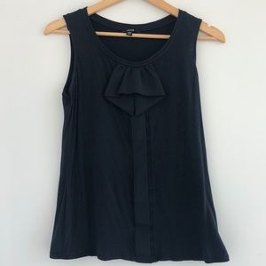 Jacob cotton top with bow-like detail